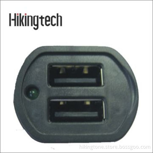 DC5V 2.1A Colorful Dual USB Car Charger Mobile Phone Accessories